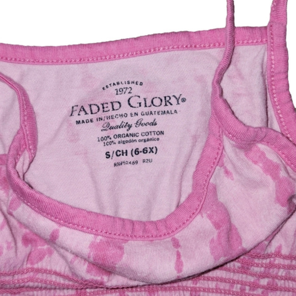 FADED GLORY Pink Tie-Dye Spaghetti-Strap Dress - Picture 3 of 5